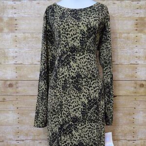 2XL - New - LuLaRoe Debbie Long Sleeve Dress - Animal Print